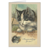 Vintage - Kat en muis, (Voorkant)