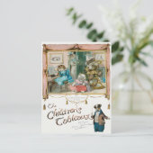 Vintage katten Briefkaart (Staand voorkant)