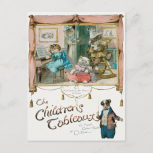 Vintage katten Briefkaart