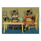 Vintage - Katten en Pancake Breakfast (Voorkant Horizontaal)