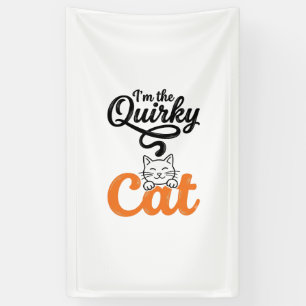 Vintage katten gravure kattenliefhebber ontwerp_1 spandoek