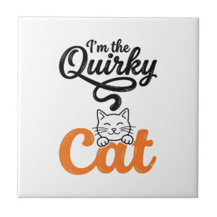 Vintage katten gravure kattenliefhebber ontwerp_1 tegeltje