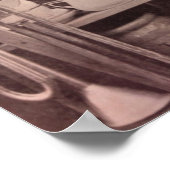 Vintage katten Rummage Verkoop Poster (Hoek)