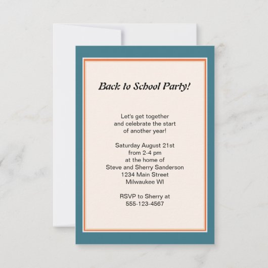 Vintage Kawaii Chidren Japans Kaart (Achterkant)