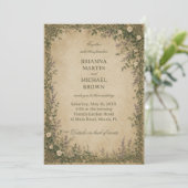 Vintage Keltische Botanische Kaart (Staand voorkant)