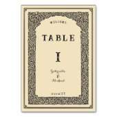 Vintage Keltische Middeleeuwse Fantasy Bruiloft Kaart (Achterkant)
