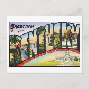 Vintage Kentucky Briefkaart