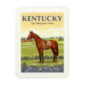 Vintage Kentucky Magneet (Verticaal)
