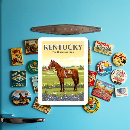 Vintage Kentucky Magneet
