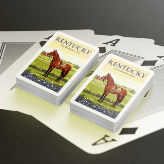 Vintage Kentucky Pokerkaarten