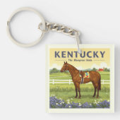 Vintage Kentucky Sleutelhanger (Voorkant)