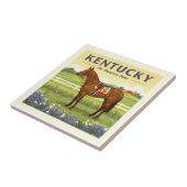 Vintage Kentucky Tegeltje (Zijkant)