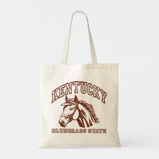 Vintage Kentucky Tote Bag (Achterkant)