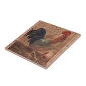 Vintage keramisch keramisch keramisch keramisch ke tegeltje (Zijkant)