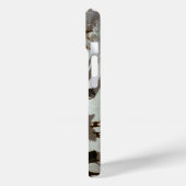 Vintage kerkdienst op kerstavond Case-Mate iPhone case (Achterkant / Links)