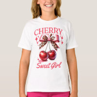 Vintage kers en roze strik voor kinderen