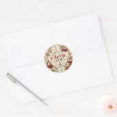 VIntage Kersenjam Etiket (Envelop)