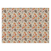 Vintage Kerst Botanicals Tafelkleed (Voorkant (Horizontaal))
