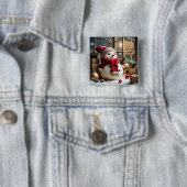Vintage Kerst - Button (In situ)