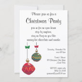 Vintage kerst, de avond voor kerst kaart (Achterkant)