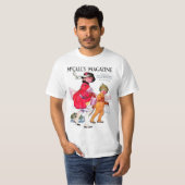 Vintage kerst editie van McCall's magazine T-shirt (Voorkant volledig)