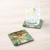 Vintage Kerst Engel Onderzetters (Rechterzijde)