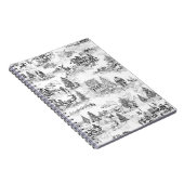 Vintage Kerst Gepersonaliseerd Notitieboek (Rechterzijde)