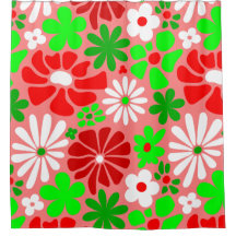 vintage kerst groovy jaren 60 bloem