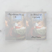 Vintage kerst Kaart 1 (Binnen)