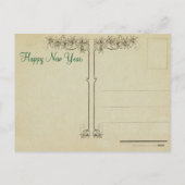 Vintage Kerst Krampus Briefkaart (Achterkant)