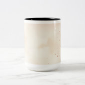 Vintage Kerst Ornamenten Koffie Mok (Center)