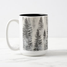 Vintage Kerst Ornamenten Koffie Mok