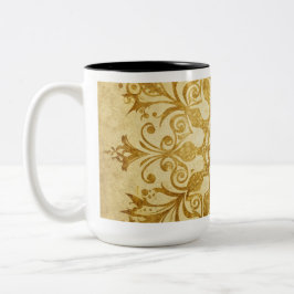 Vintage Kerst Ornamenten Koffie Mok