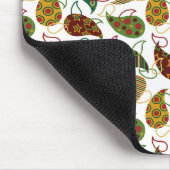 Vintage Kerst Paisley Muismat (Hoek)