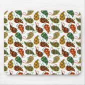 Vintage Kerst Paisley Muismat (Voorkant)