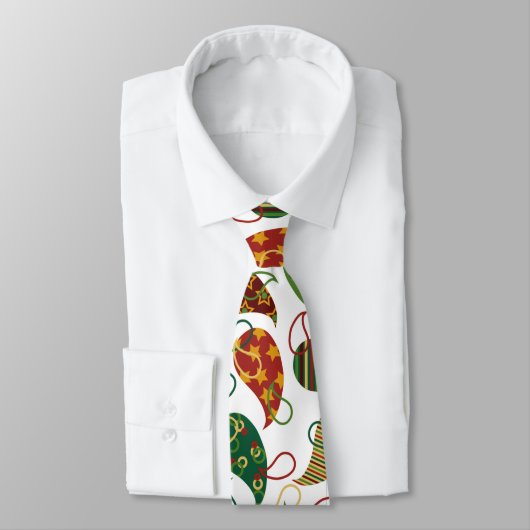 Vintage Kerst Paisley Stropdas (Gebonden)