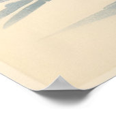 Vintage kerst poster (Hoek)