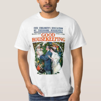 Vintage Kerst van het tijdschrift Good Housekeepin T-shirt