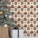 Vintage Kerst Vrachtwagen en Plaid Ornamenten Behang<br><div class="desc">Vier het vakantieseizoen met deze vintage kerstwagen en geruite ornamenten behang. Met charmante rode trucks, feestelijke geruite ornamenten en rustieke sterren brengt dit ontwerp een warm en nostalgisch gevoel in elke kamer. Perfect voor het creëren van een gezellige en feestelijke sfeer, dit behang is ideaal voor woonkamers, eethoeken, of vakantie-thema...</div>