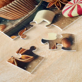 Vintage Kerst Warme Cacaobar Legpuzzel (Zijkant)
