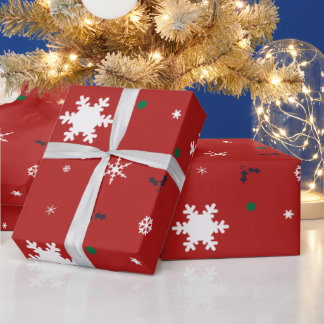 Vintage kerst wrapping papier