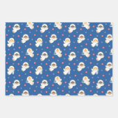 Vintage KerstAngel Inpakpapier Vel (Voorkant)