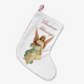 Vintage KerstAngel Kleine Kerstsok (Voorkant (Hangend))