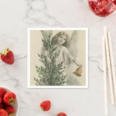 Vintage KerstAngel Servetten (Insitu)