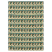 Vintage KerstAngel Tafelkleed (Voorkant)