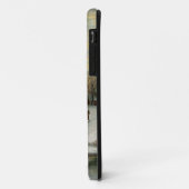 Vintage kerstavond 's avonds Case-Mate iPhone case (Achterkant/links)