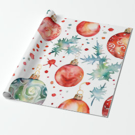 Vintage kerstbal Collectie Cadeaupapier