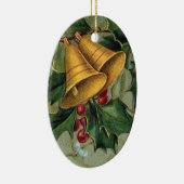 Vintage-kerstbellen Keramisch Ornament (Rechts)