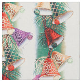 Vintage-kerstbellen Stof (Close Up)