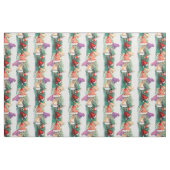 Vintage-kerstbellen Stof (Fat Quarter)